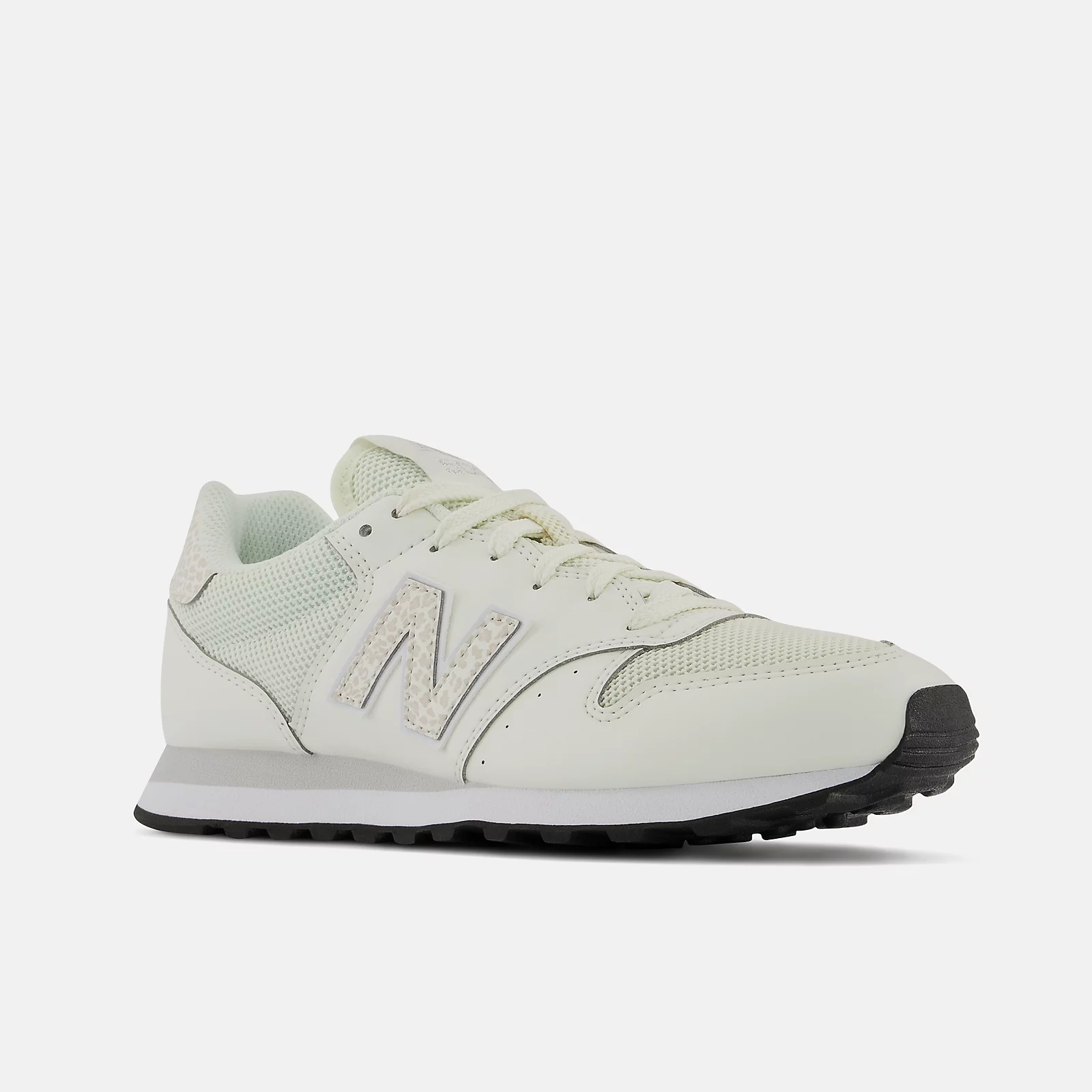 Zapatillas Mujer Lifestyle New Balance 500 Crema-1