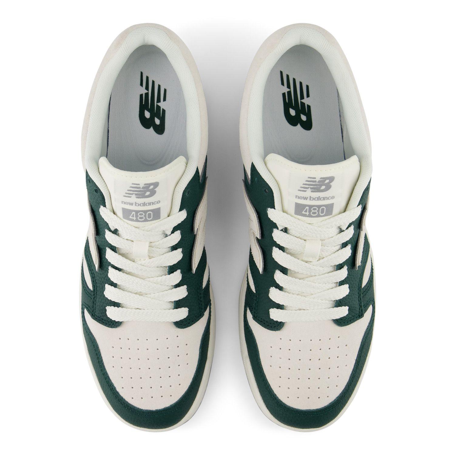 Zapatillas Urbanas Unisex New Balance 480 Verde/Beige-2