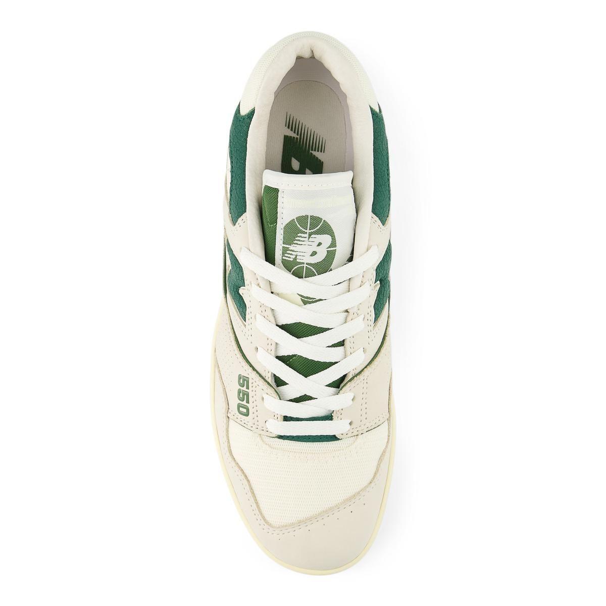 Zapatillas Urbanas Hombre New Balance 550 Beige/Verde-2