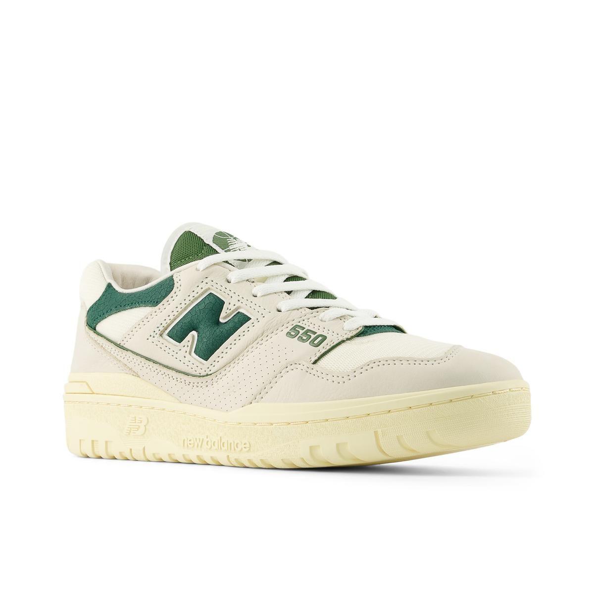Zapatillas Urbanas Hombre New Balance 550 Beige/Verde-3