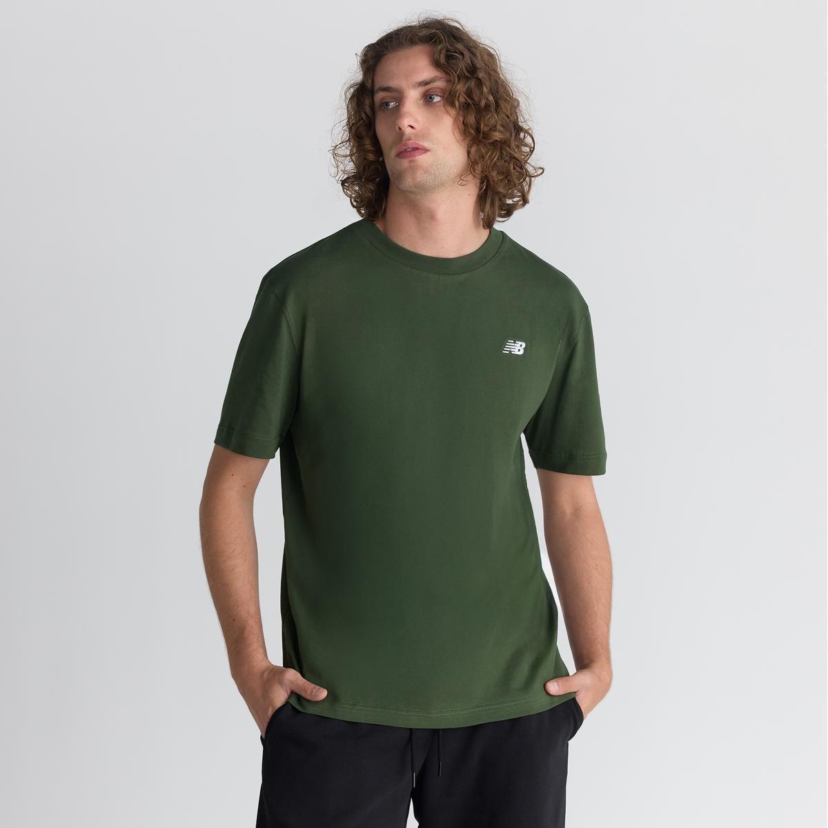 Polera Lifestyle Hombre New Balance Sport Essentials Verde O-3