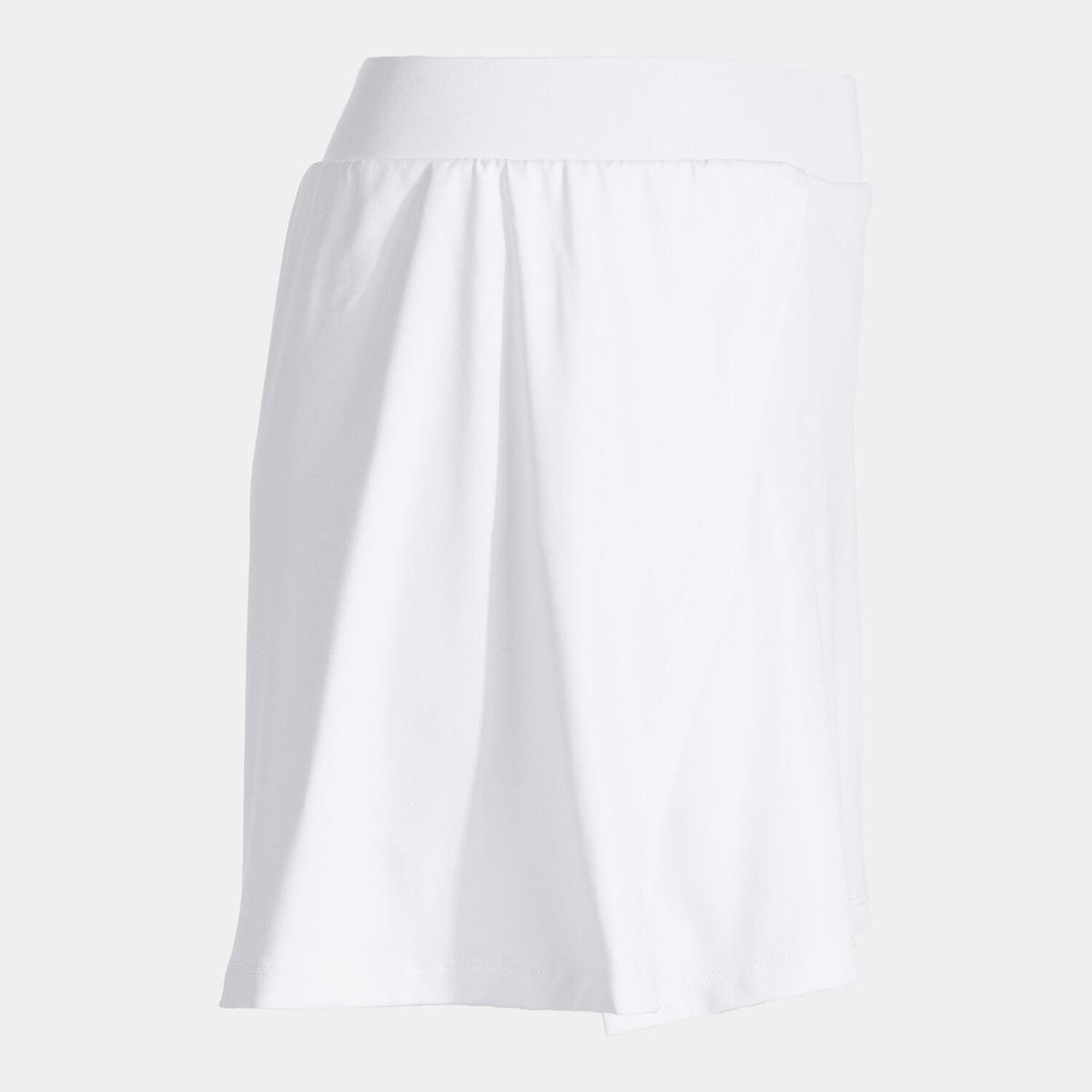 Falda Tenis Mujer Joma Torneo Blanca-5