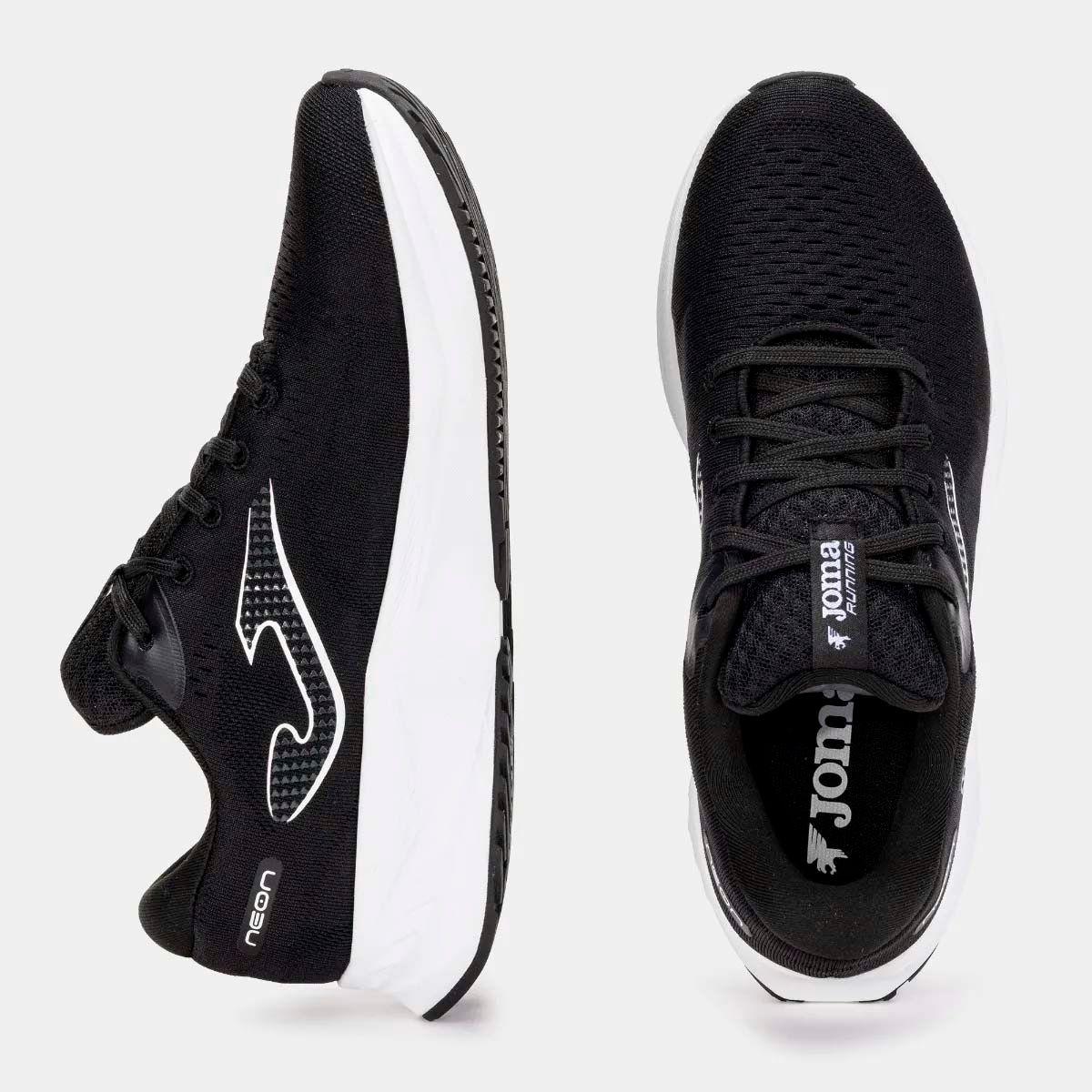 Zapatillas Running Mujer Joma Neon 25 Negra-3