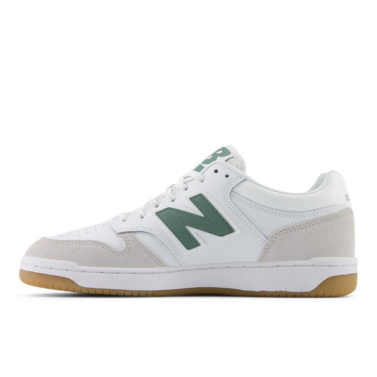 Zapatillas Urbanas Hombre New Balance 480 Blanca/Verde-1