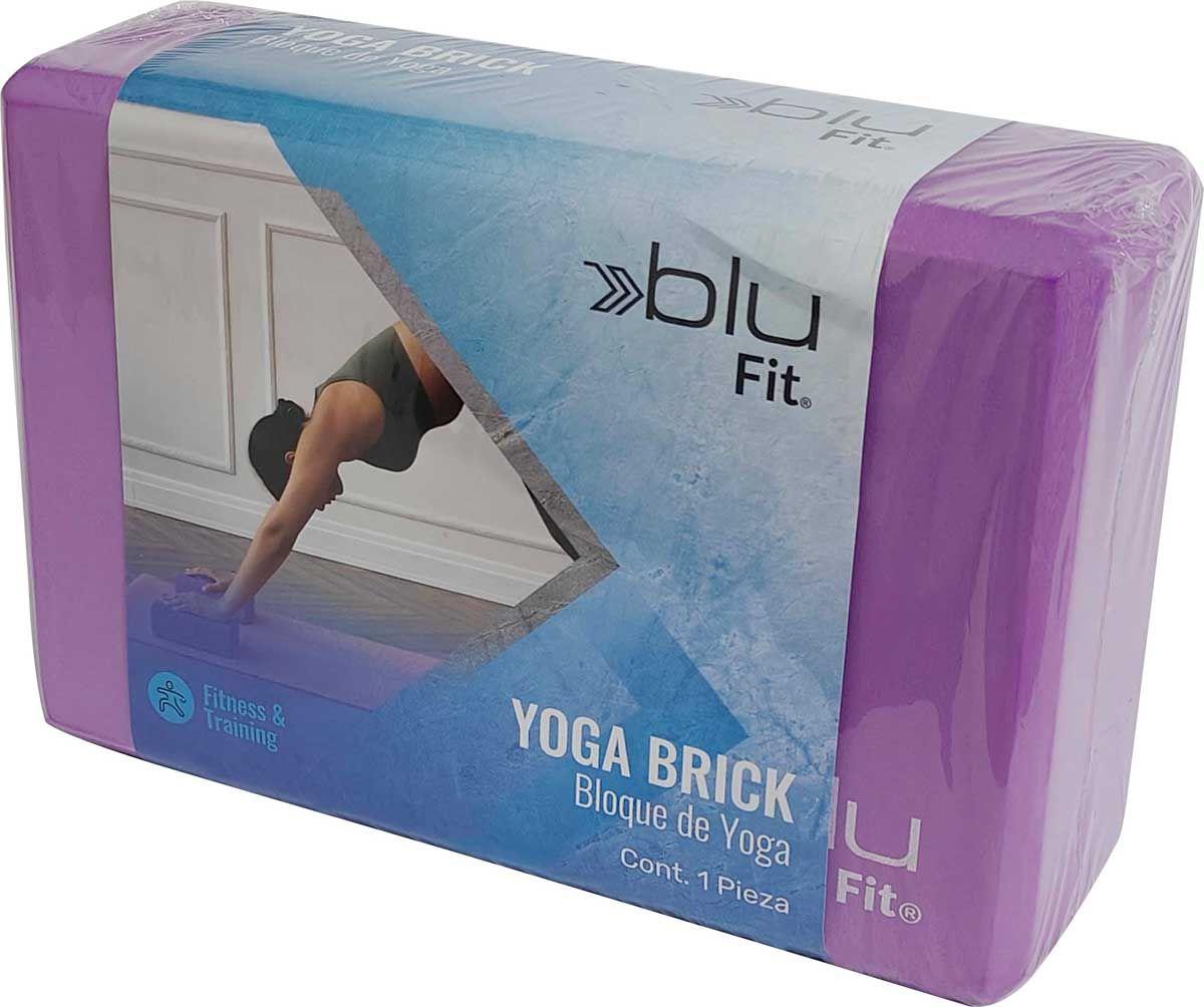 Yoga Brick Fitness Blu Fit Morado-1
