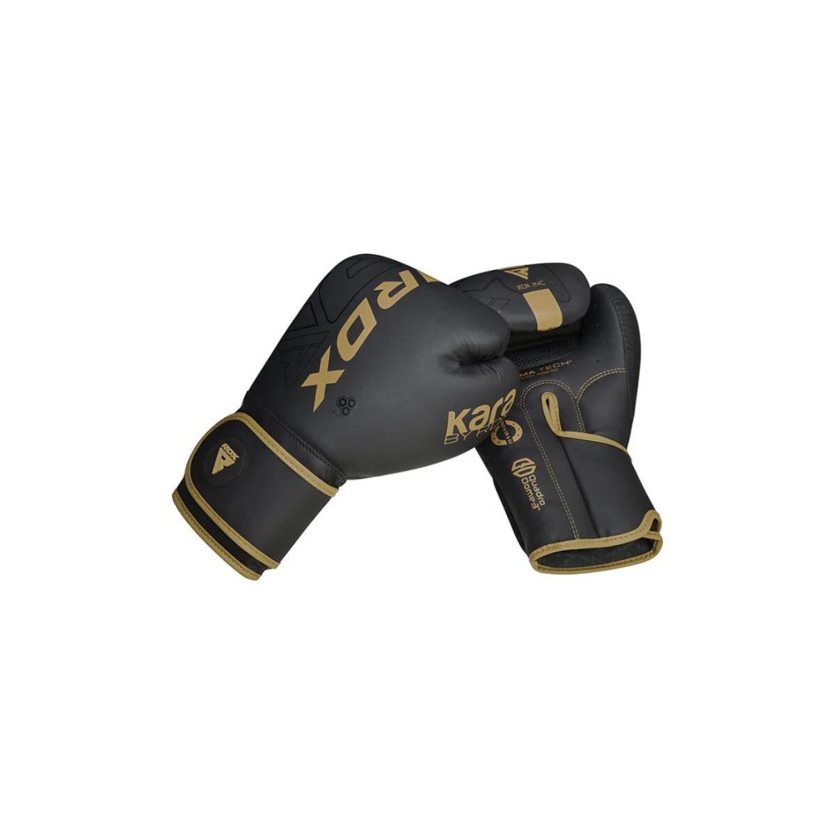 Guantes Boxeo RDX F6 Kara Negro 14oz-6