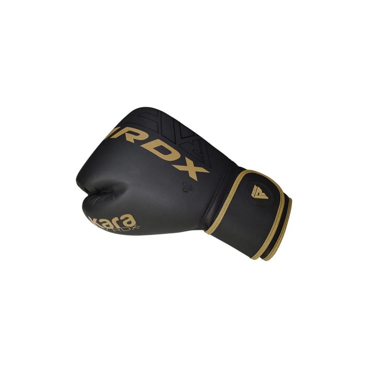 Guantes Boxeo RDX F6 Kara Negro 14oz-7