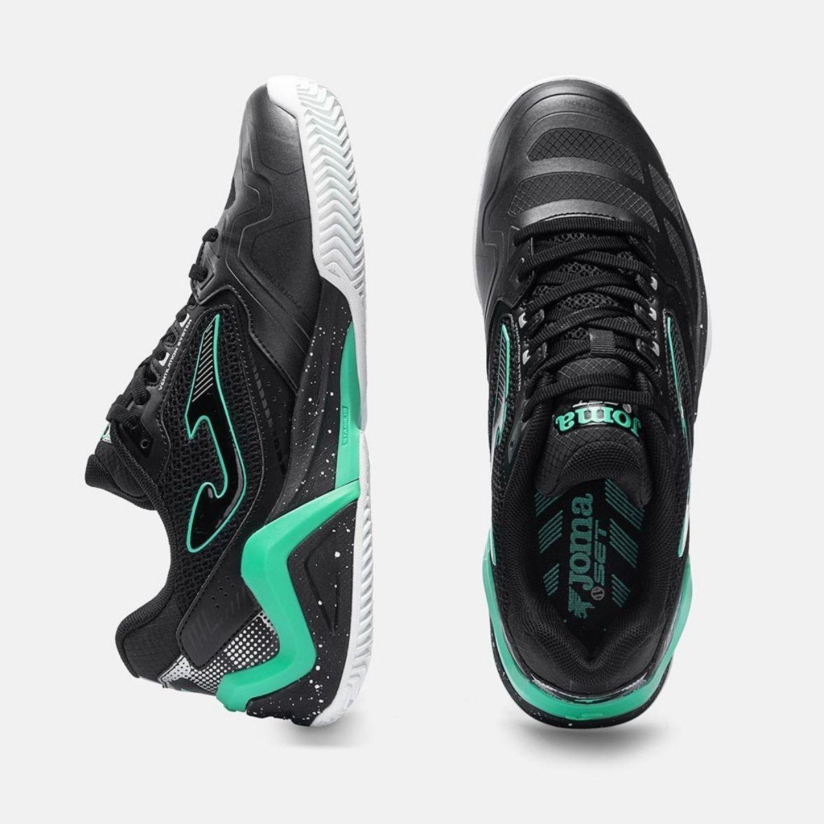 Zapatillas Tennis Hombre Joma Set Men 2601 Turquesa-3