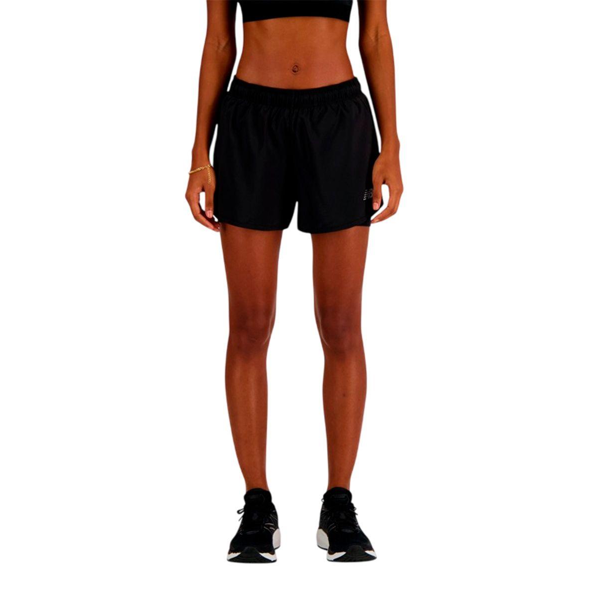 Short Running Mujer New Balance Sport Essentials 2en 1 Negro-0