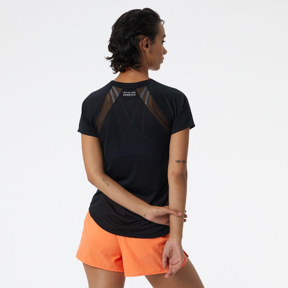 Polera Running Mujer New Balance Impact Run Negro-3