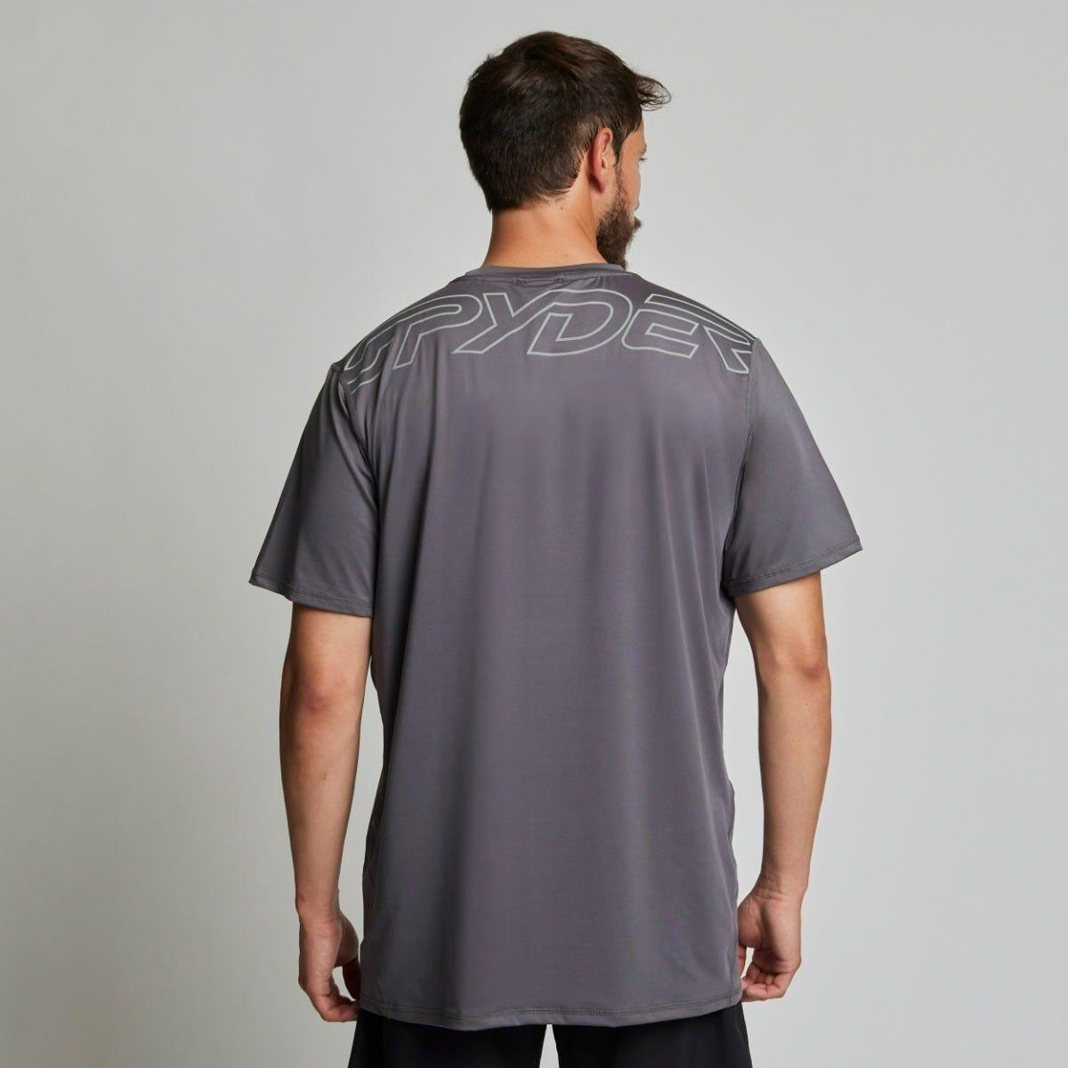 Polera Entrenamiento Hombre Spyder Sport Gris-2