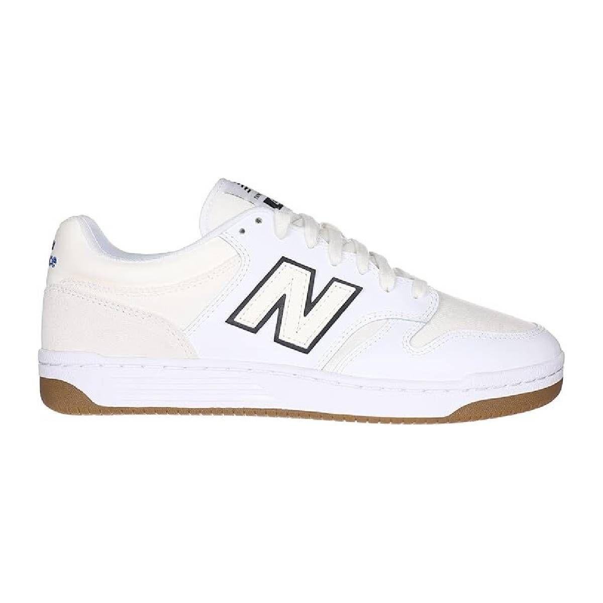 Zapatillas Urbanas Unisex New Balance 480 Blancas/Cafe-0