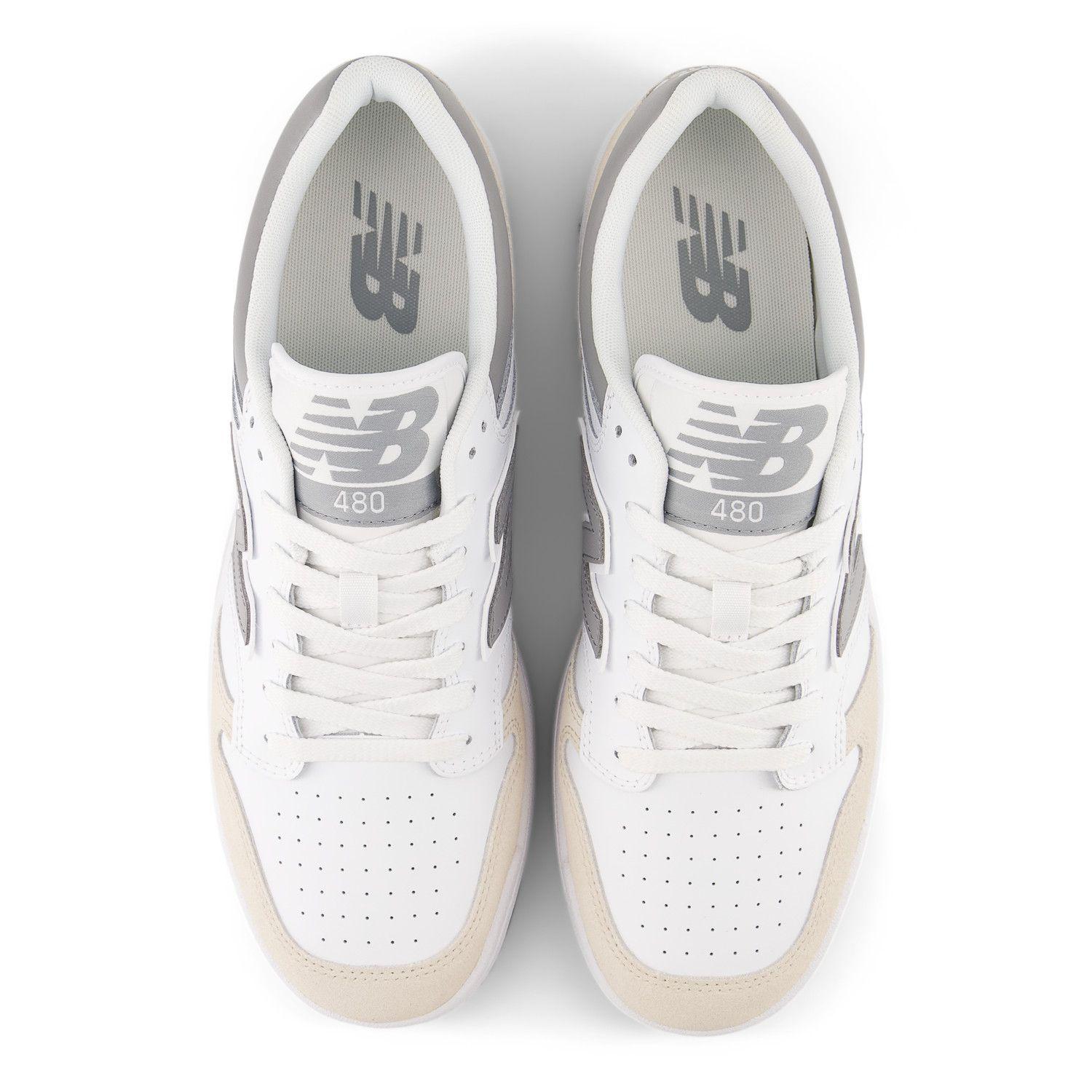 Zapatillas Urbanas Unisex New Balance 480 Blanca/Beige-2