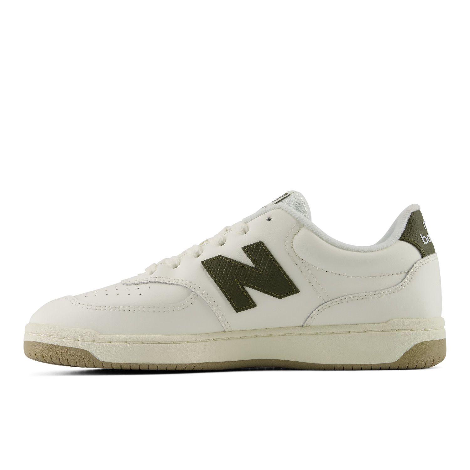 Zapatillas Urbanas Hombre New Balance 80 Blanca/Verde Osc-1