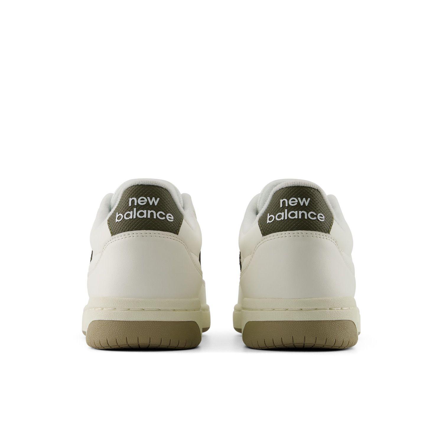 Zapatillas Urbanas Hombre New Balance 80 Blanca/Verde Osc-5