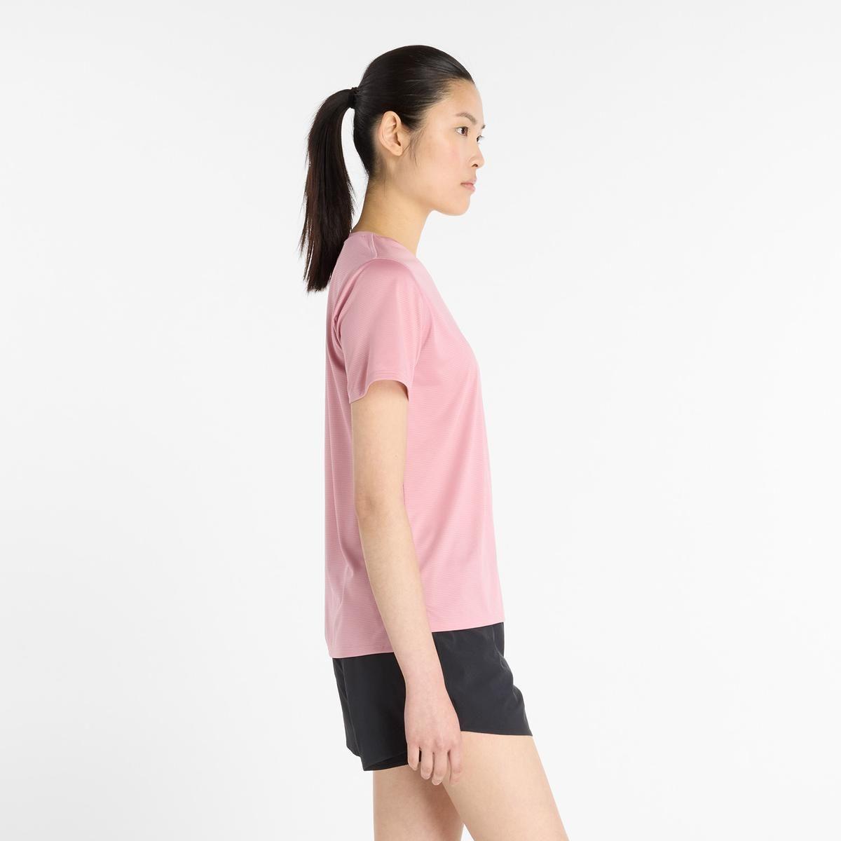 Polera Running Mujer New Balance Sport Essentials Morada-2