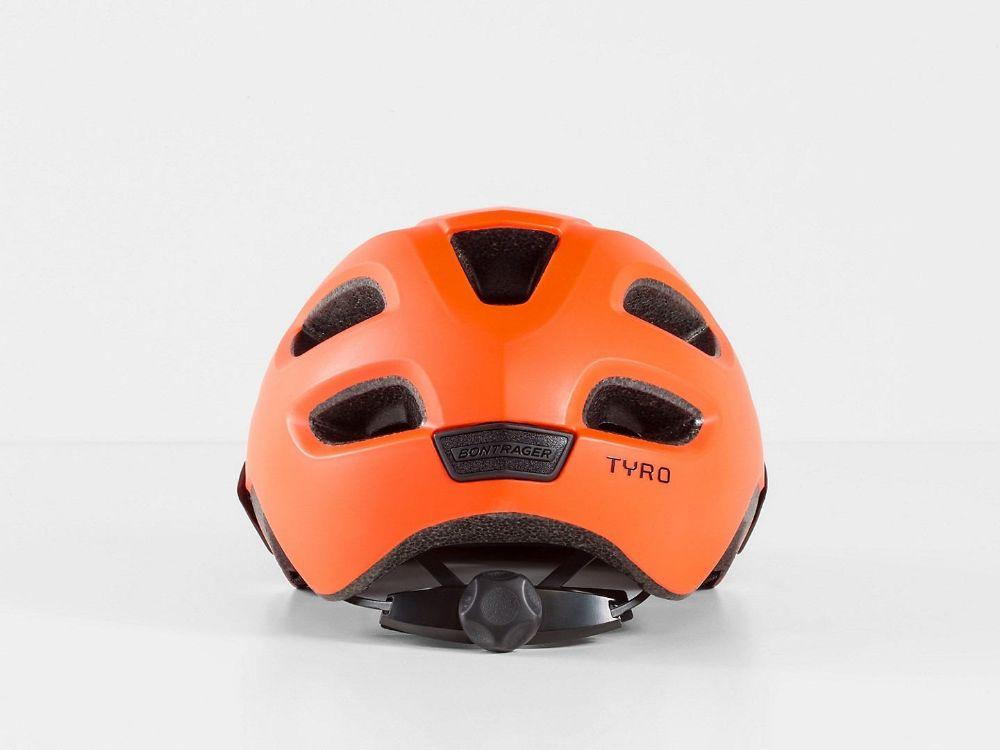 Casco Ciclismo Niño Bontrager Tyro Naranjo/Amarillo-9