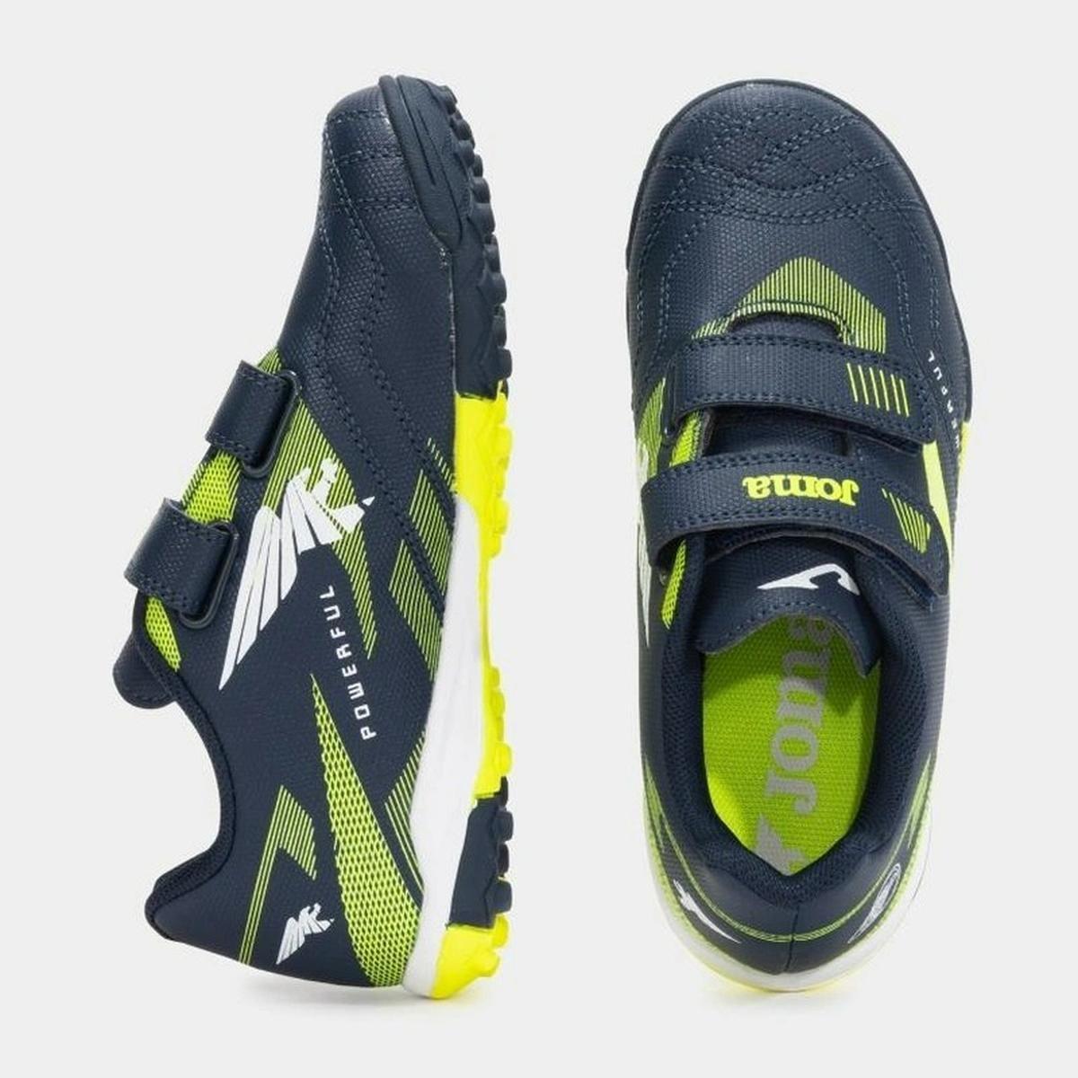 Zapatillas Fútbol Niños Joma Powerful 25 TF Azul-2