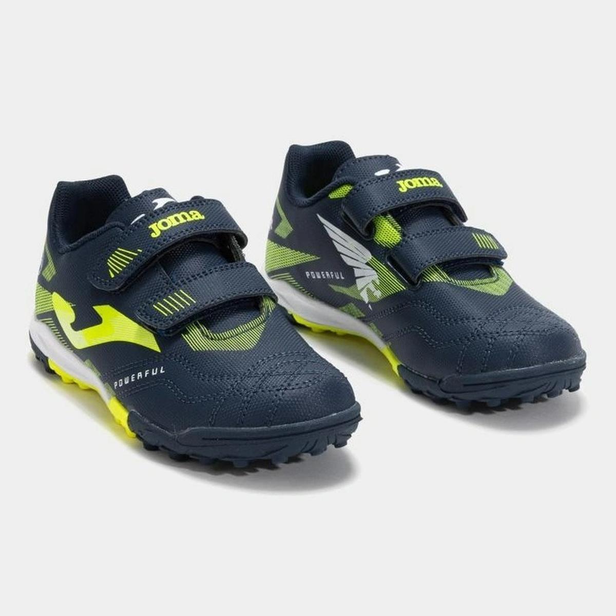 Zapatillas Fútbol Niños Joma Powerful 25 TF Azul-4