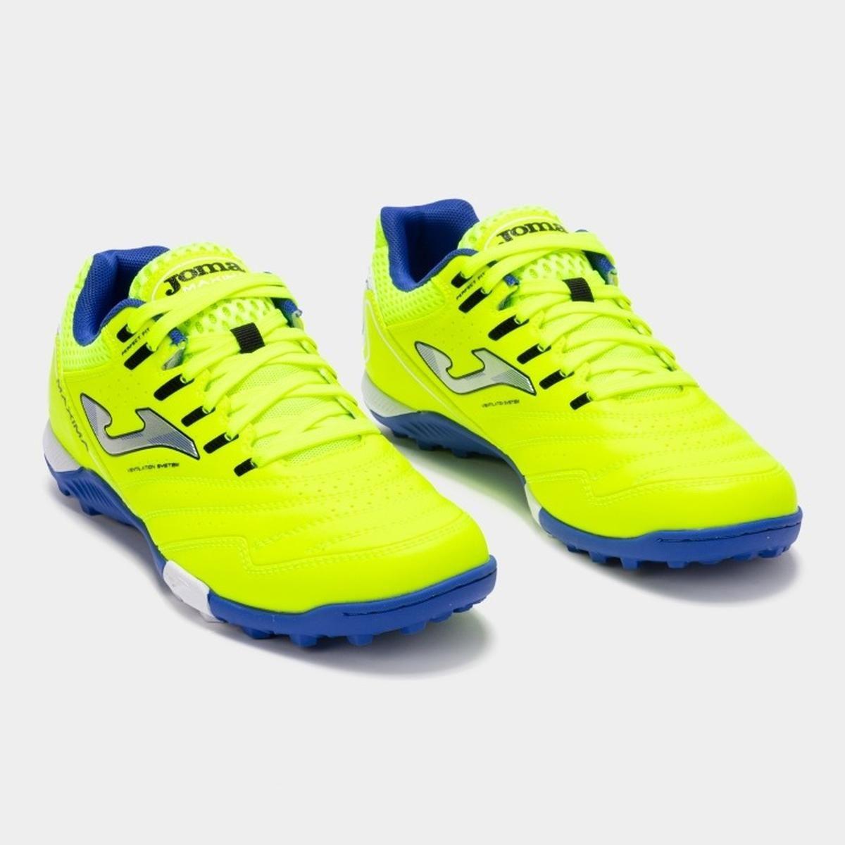 Zapatillas Futbolito Hombre Joma Maxima Amarilla-2