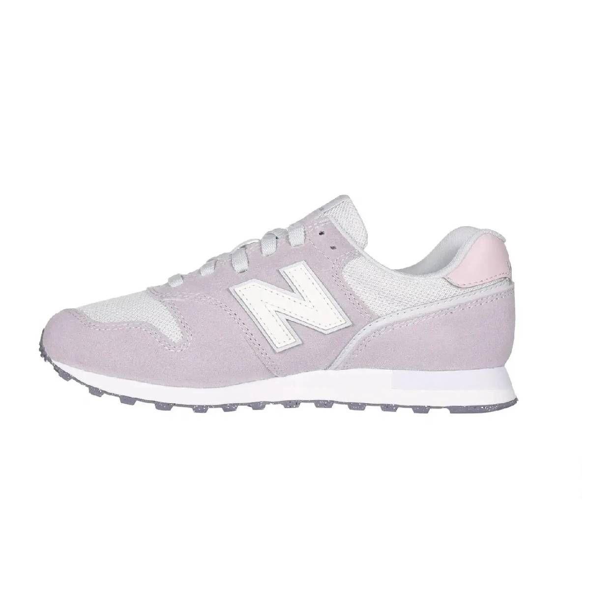 Zapatillas Urbanas Mujer New Balance 373 Beige/Rosas-1