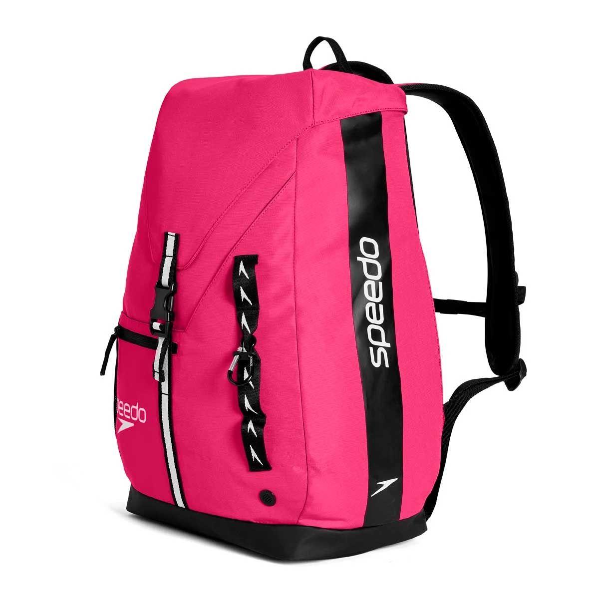 Mochila Natación Unisex Speedo Team Rucksack 35L Rosada-1