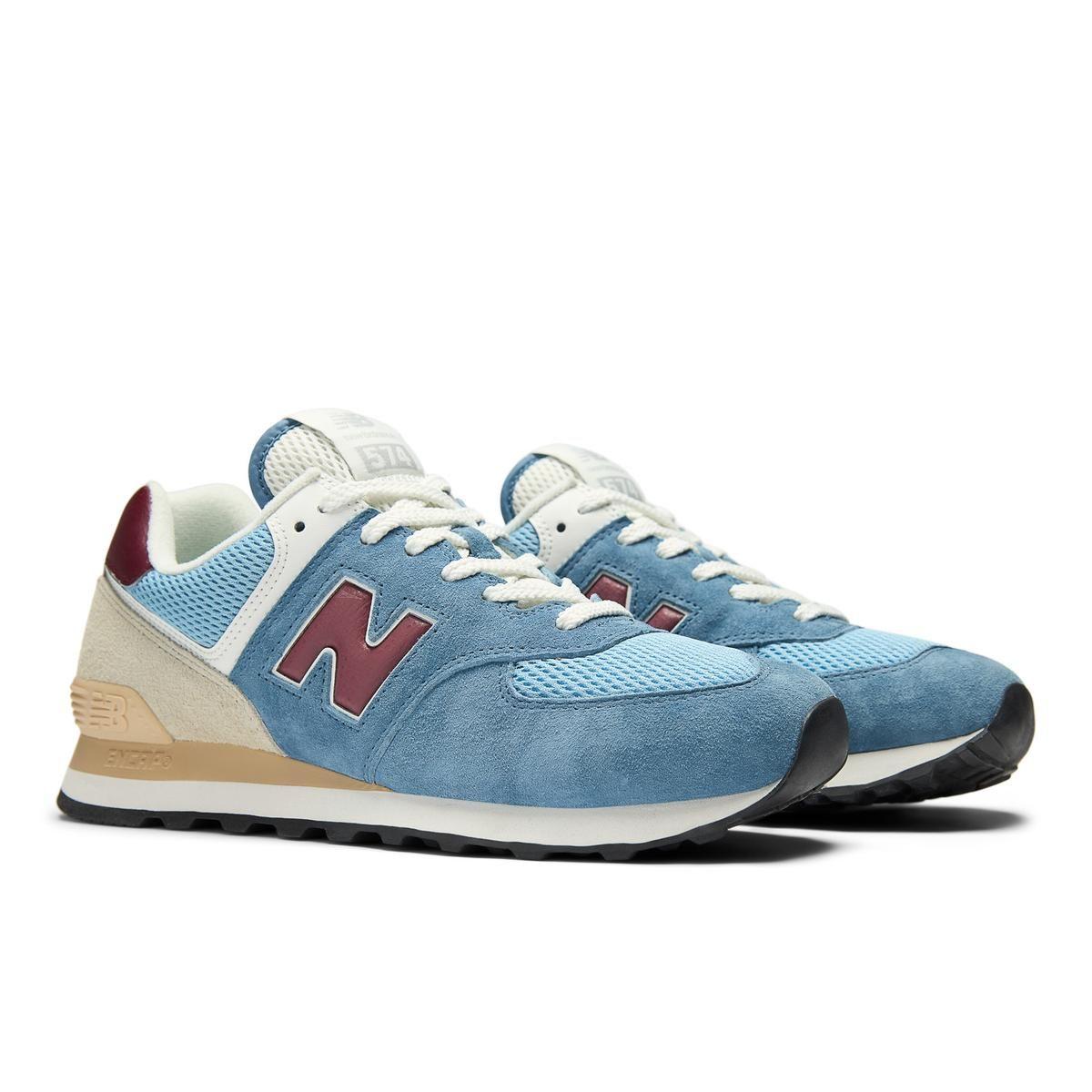 Zapatillas Urbanas Unisex New Balance 574 Celeste-2