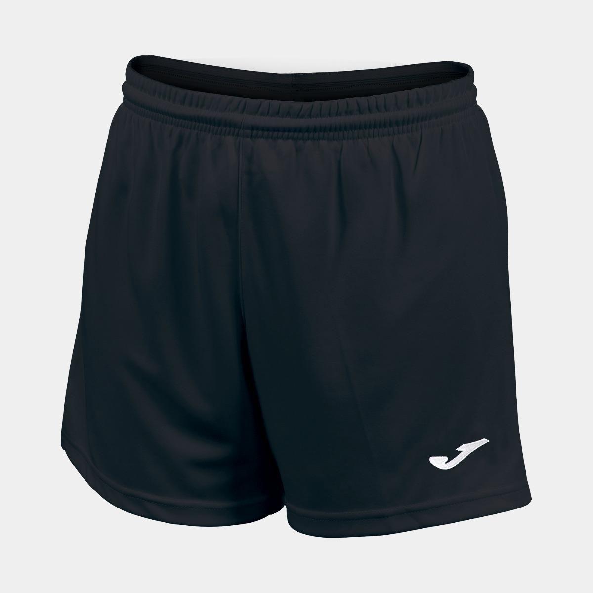 Short Entrenamiento Mujer Joma Paris II Negro-1
