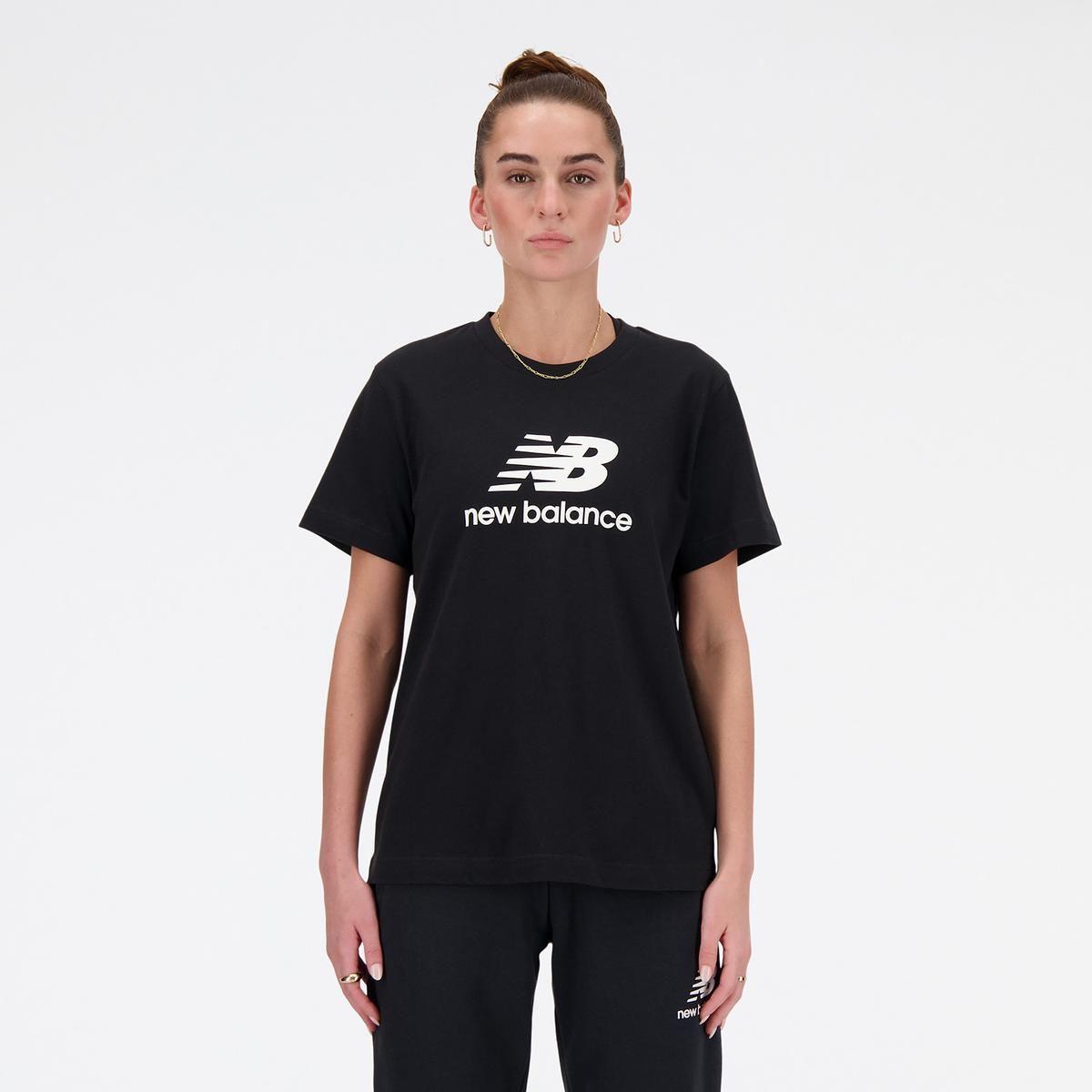 Polera Lifestyle Mujer New Balance Essentials Negra-0