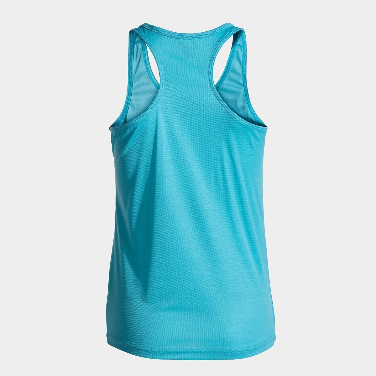 Polera Sin Mangas Entrenamiento Mujer Joma Siena II Turquesa-1