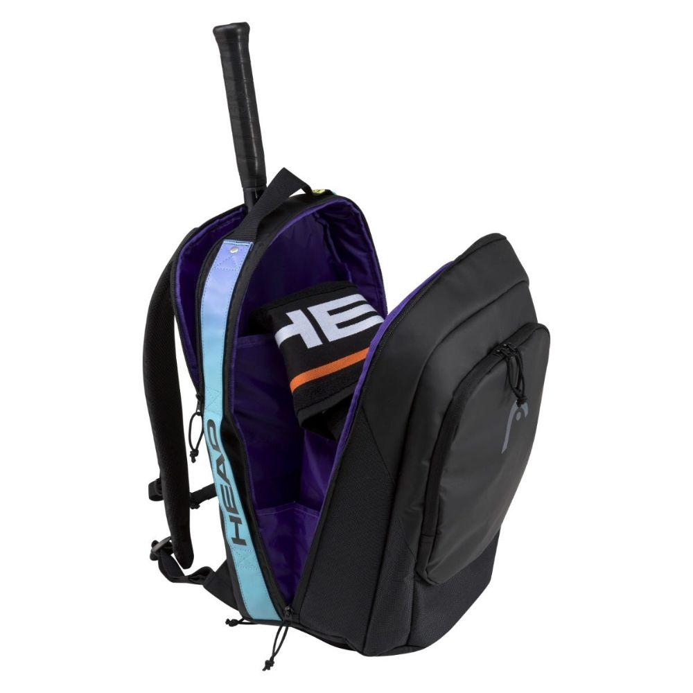 Mochila Tenis Head Gravity r-PET Backpack Negro-2
