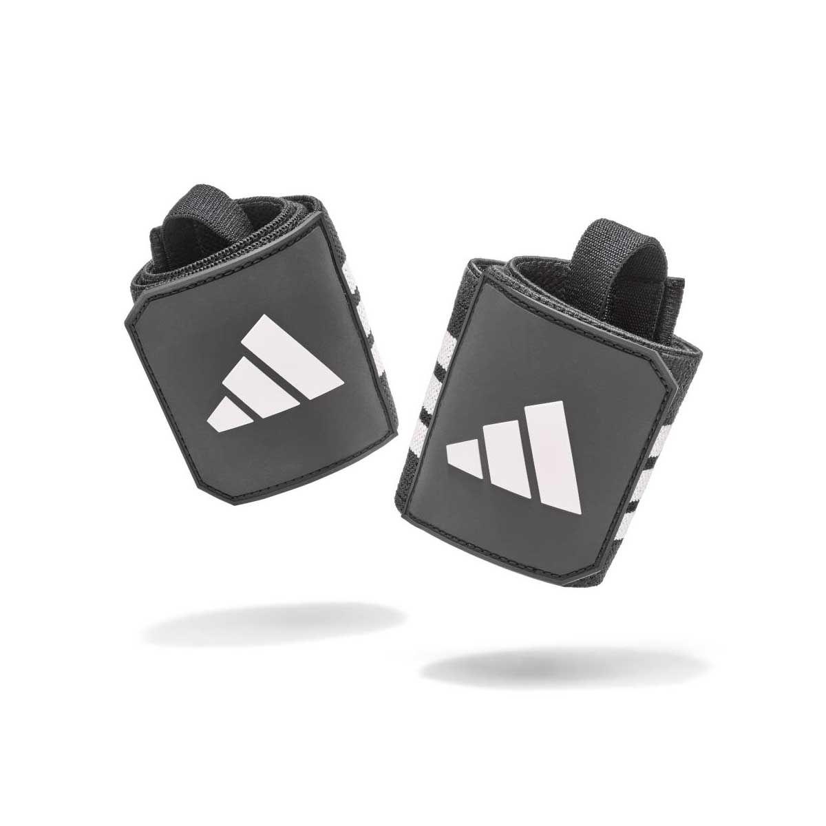 Muñequeras Fitness Adidas Negra-1