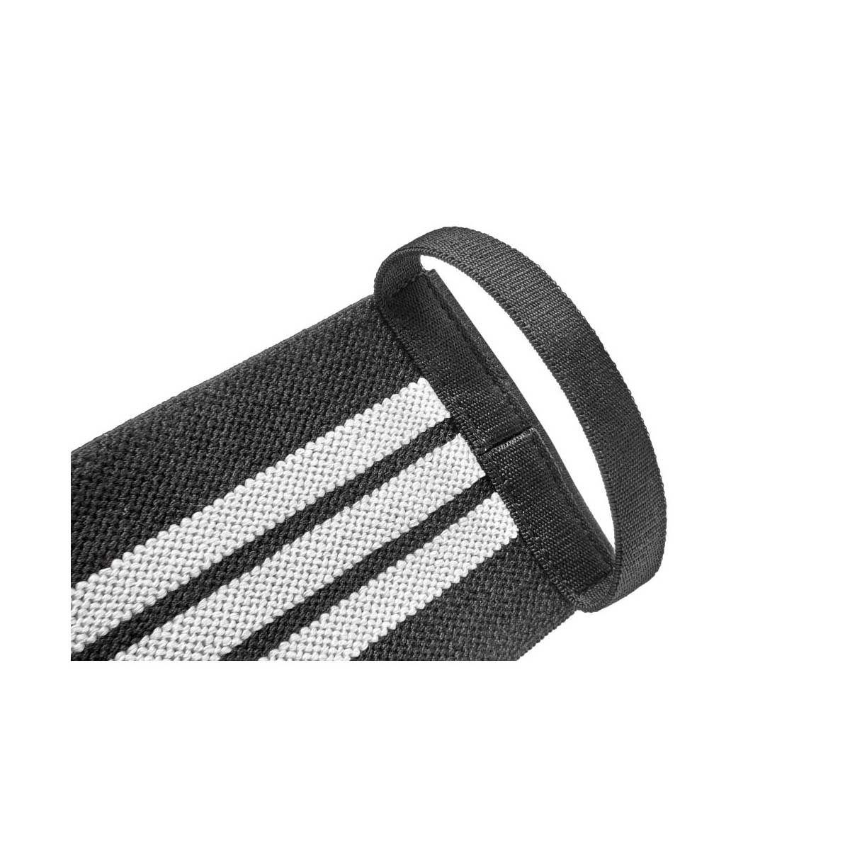 Muñequeras Fitness Adidas Negra-5
