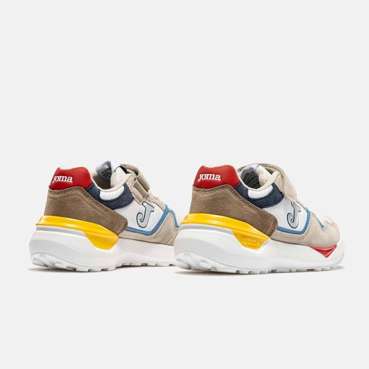 Zapatos urbanos niños Joma JR 3080 beige-4