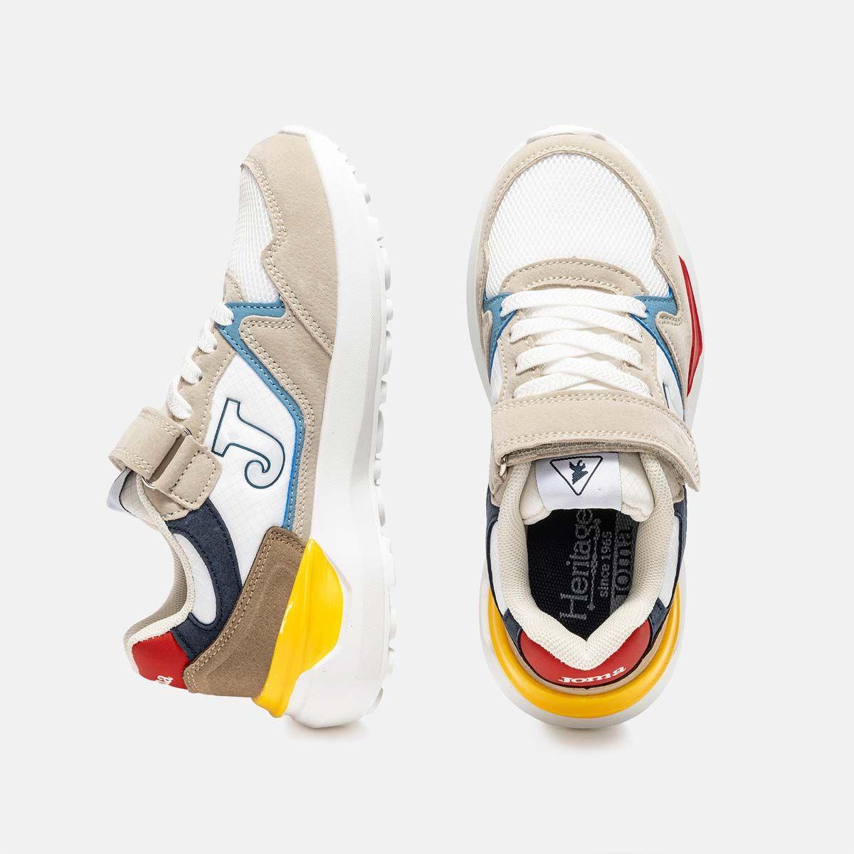 Zapatos urbanos niños Joma JR 3080 beige-3