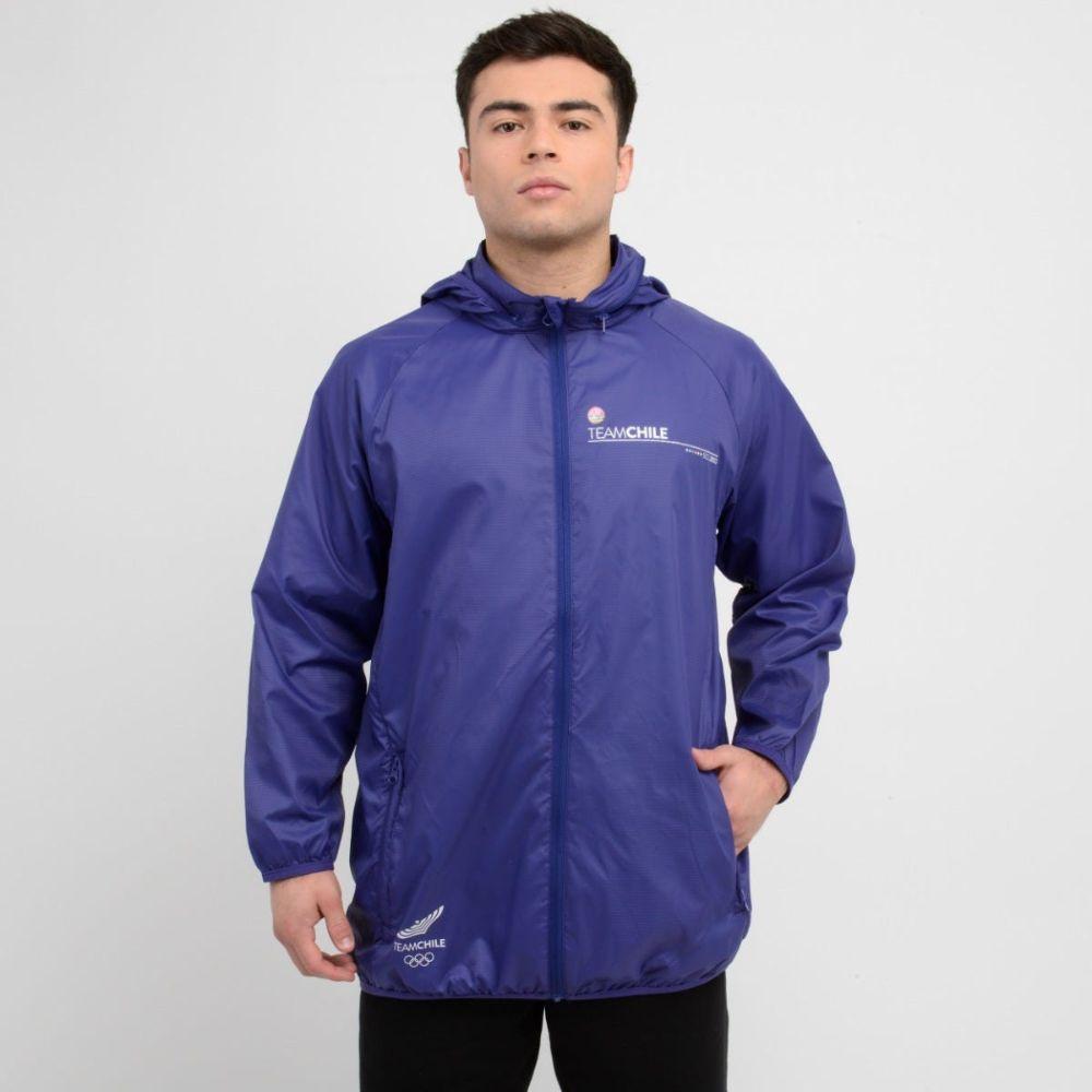 Cortavientos Deportivo Hombre Team Chile Azul-0