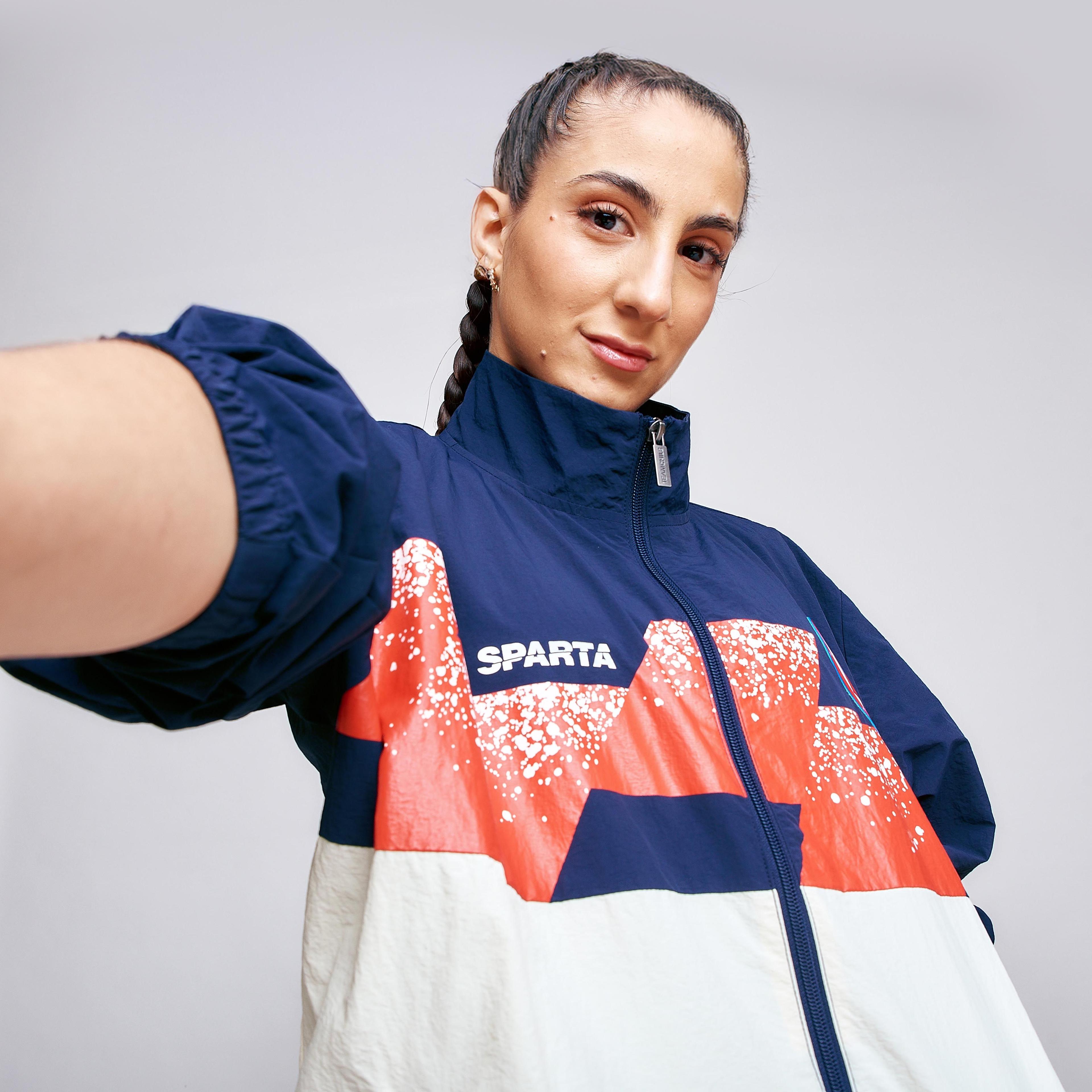 Chaqueta Presentación Mujer Sparta Team Chile Bicolor-3