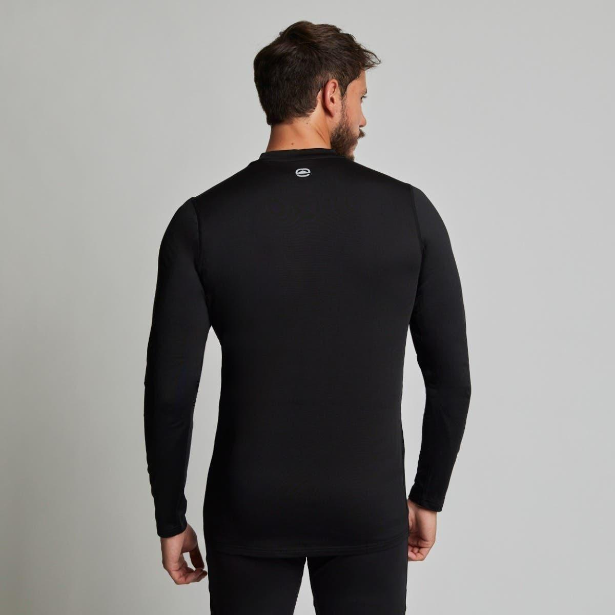 Primera Capa Outdoor Hombre La Tournee Gruesa Negra-1