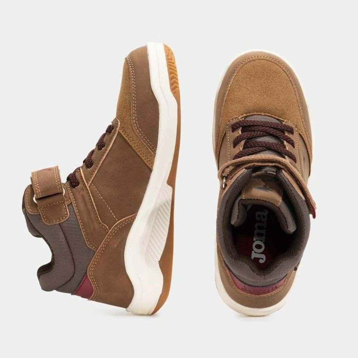 Zapatillas Urbanas Niños Joma Tornado Jr 25 Café-3