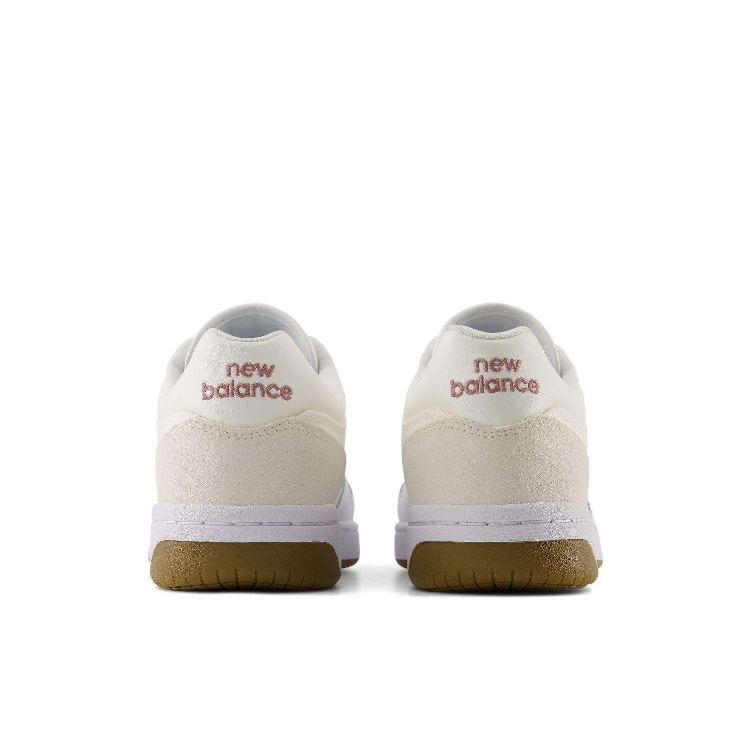 Zapatillas Urbanas Unisex New Balance 480 Low Blancas/Roja-5