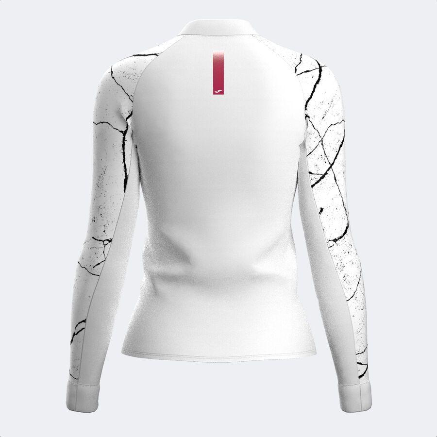 Polerón Entrenamiento Mujer Joma R-Night Helium Blanco-1