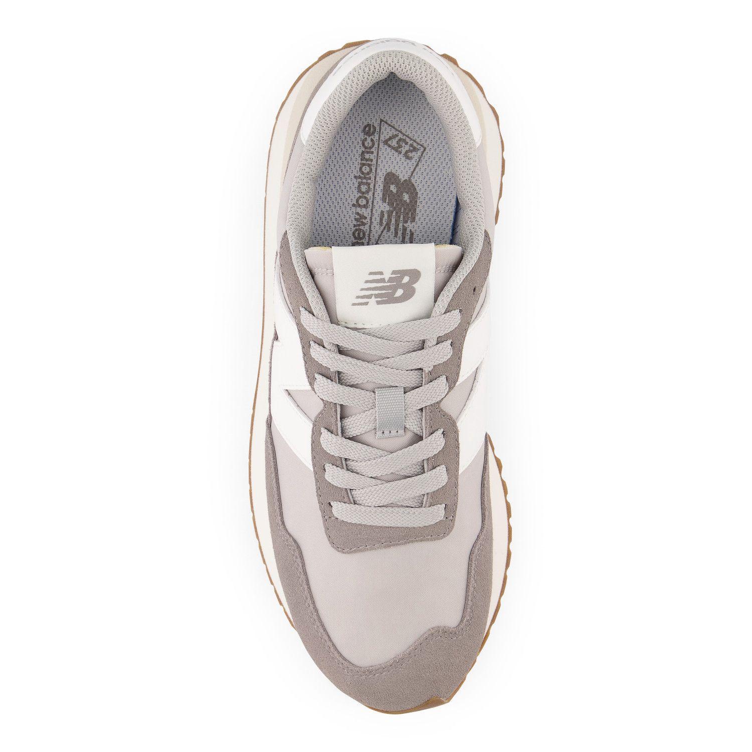 Zapatillas Urbanas Mujer New Balance 237 Beige/Blancas-2