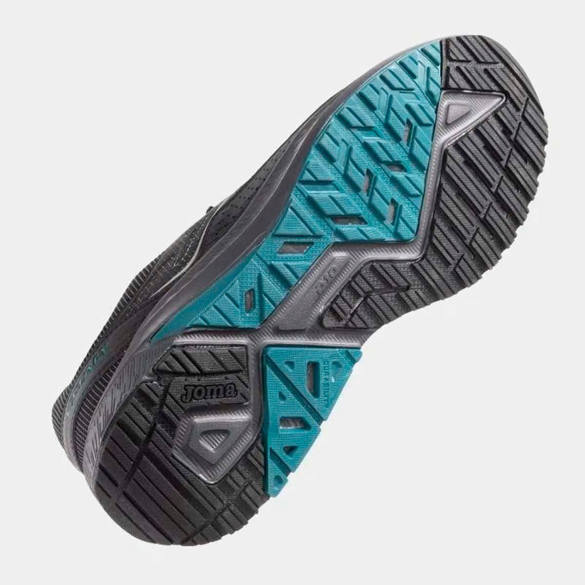 Zapatillas Running Hombre Joma Vitaly 25 Negra/Azul-4