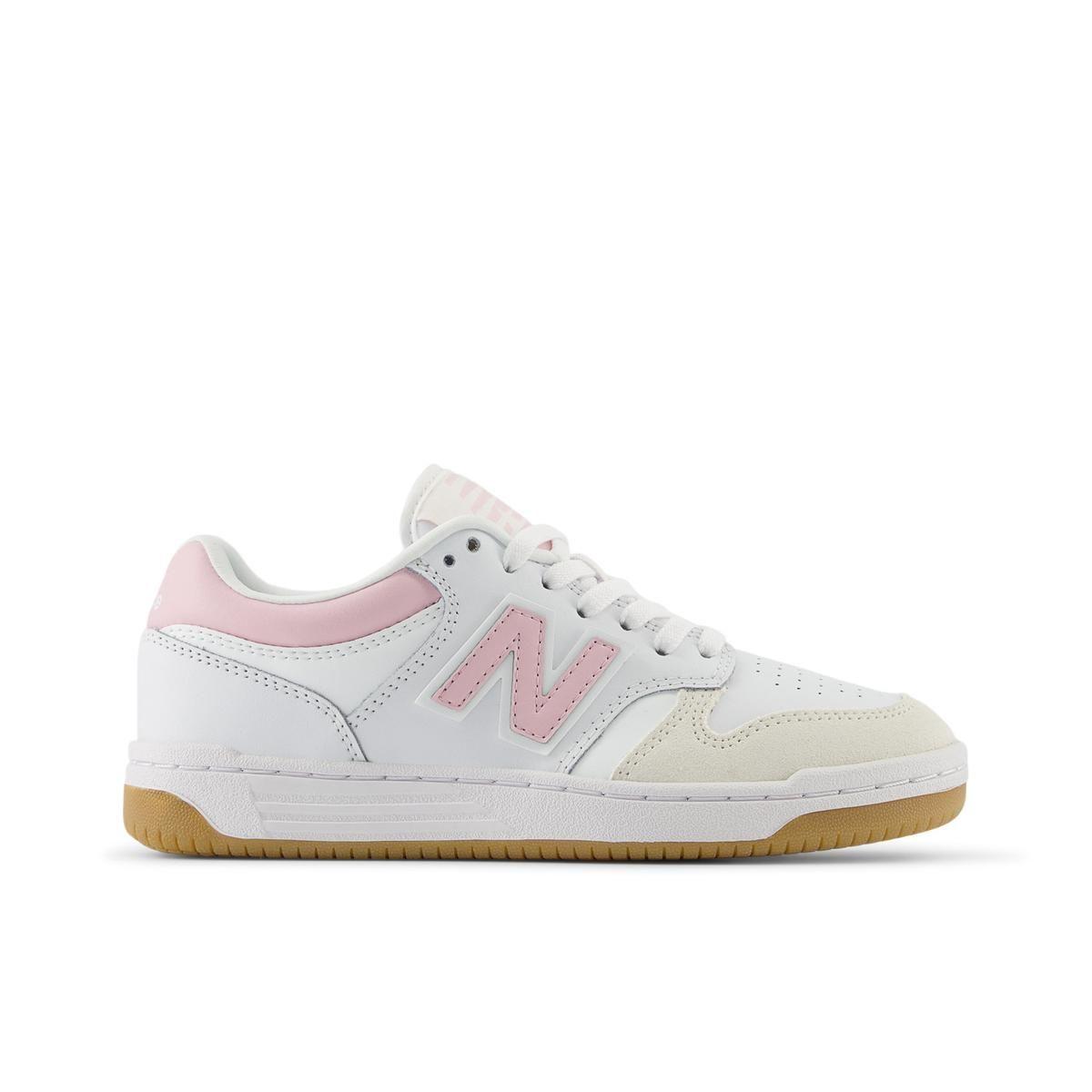 Zapatillas Urbanas Niña New Balance 480 Blanca-0