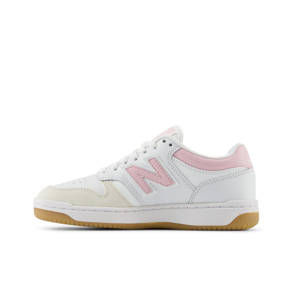 Zapatillas Urbanas Niña New Balance 480 Blanca-1