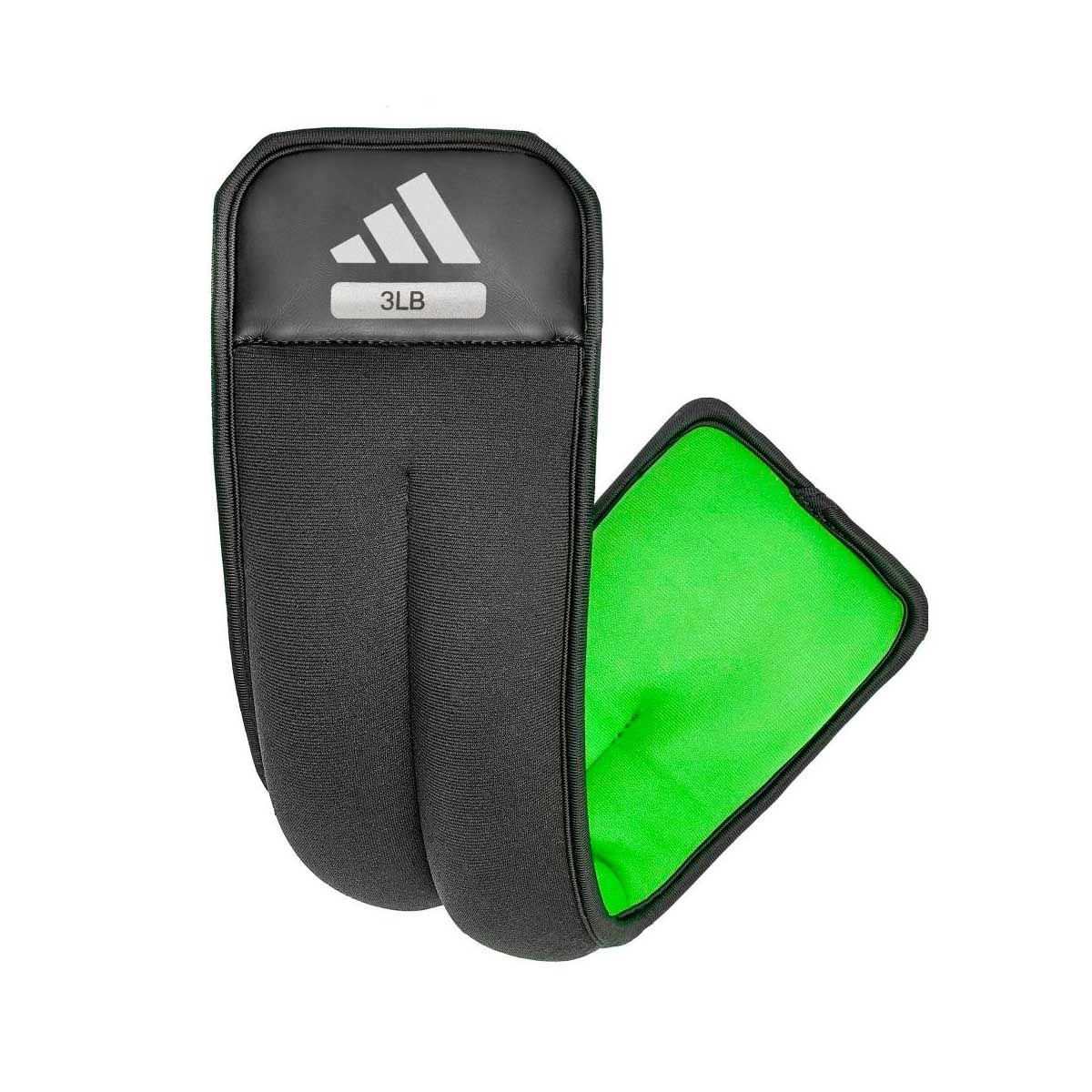 Pesas Adidas Tobillo/Muñeca 3 LB Negra-2