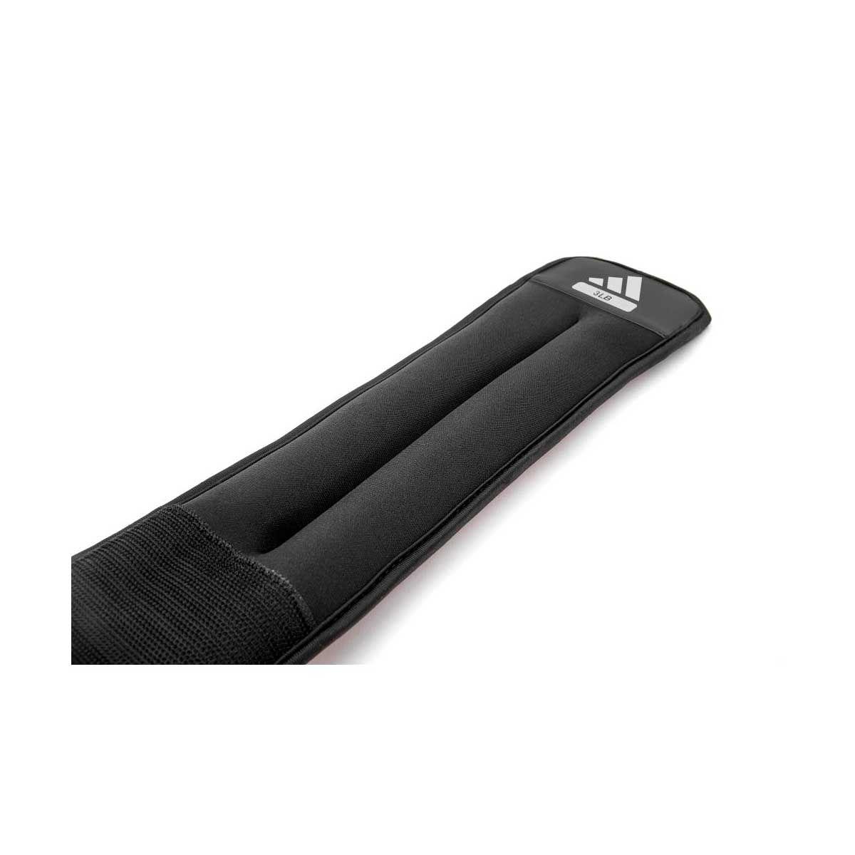 Pesas Adidas Tobillo/Muñeca 3 LB Negra-3