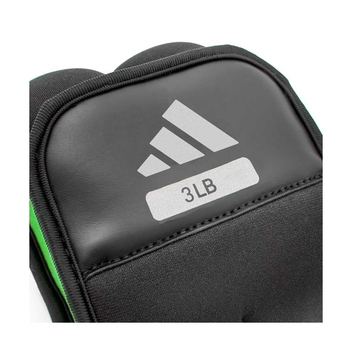 Pesas Adidas Tobillo/Muñeca 3 LB Negra-5