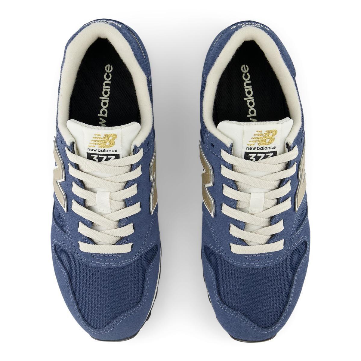 Zapatillas Urbanas Mujer New Balance 373 Azul/Beige-2