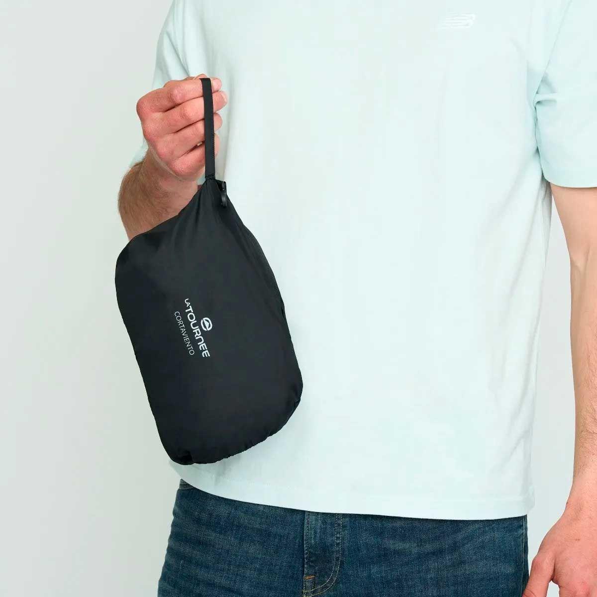 Cortaviento Para Hombre La Tournee Negro I-2